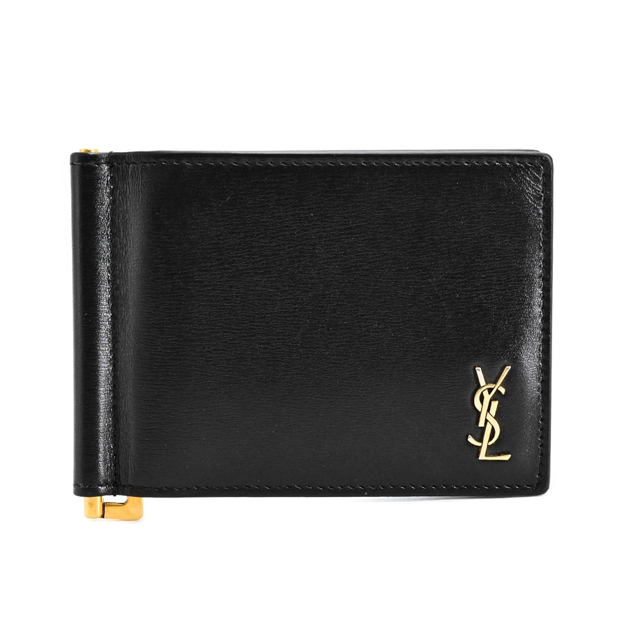 ビルクリップウォレット ブラック 約W11xH8cm(実寸)