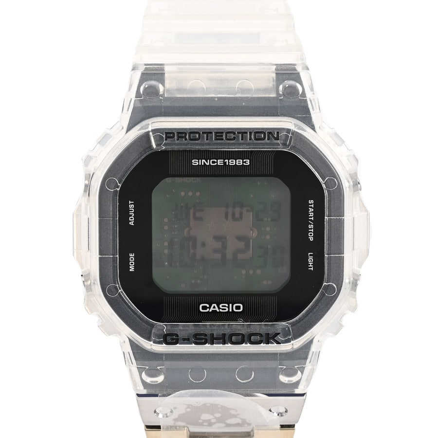 【中古A品】  カシオ G-SHOCK 40th Anniversary Clear Remix  DWE-5640RX-7JR ステンレス 銀座