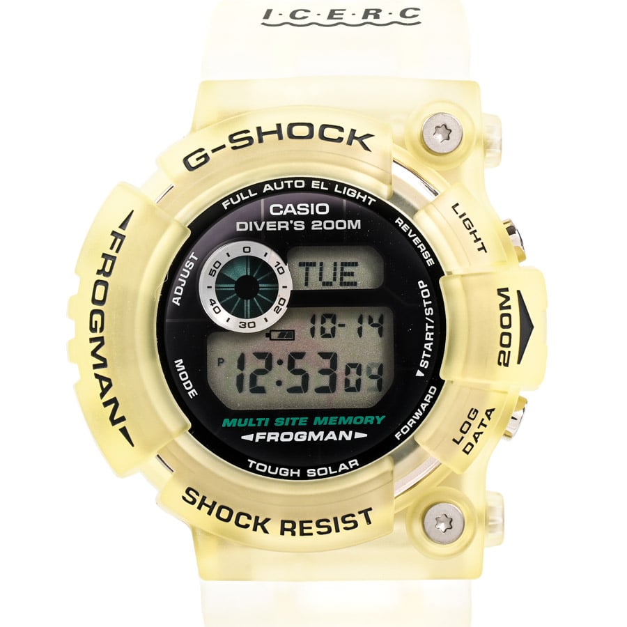 G-SHOCK FROGMAN イルクジ ブラック ケース:約49mm(実寸)