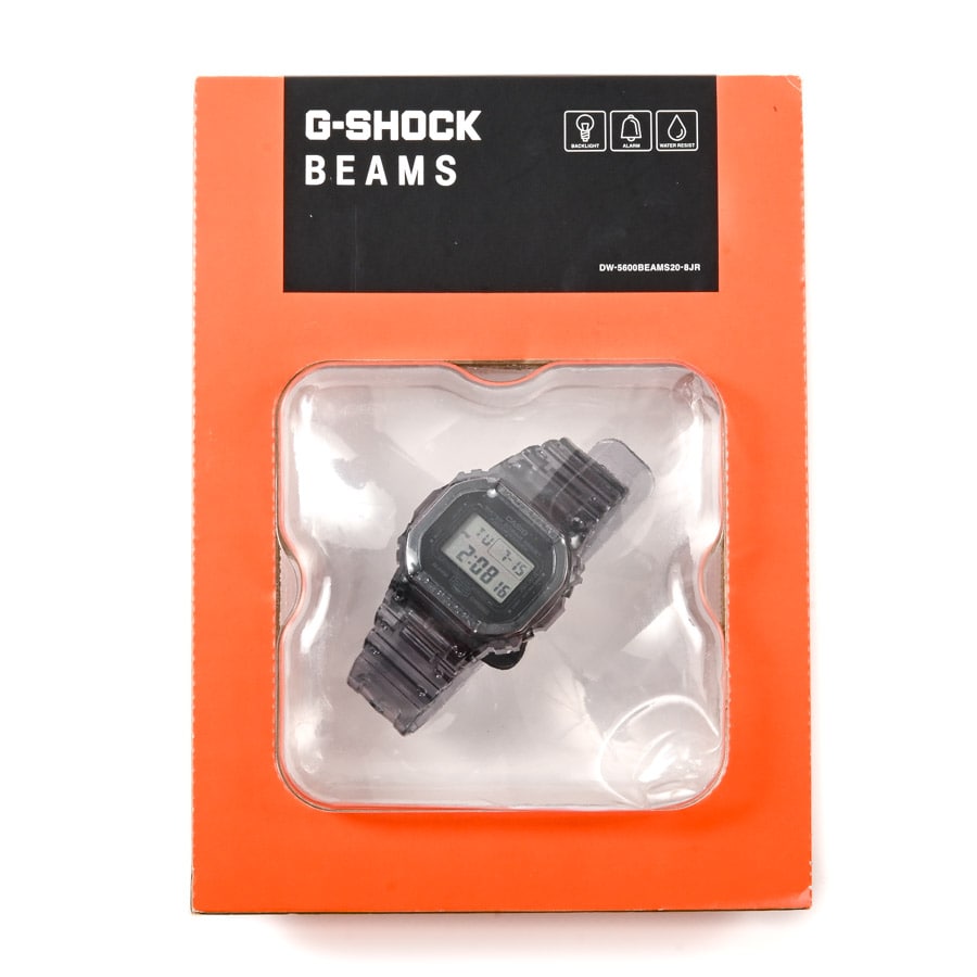 G-SHOCK BEAMS ブラック ケース:約43mm(実寸)