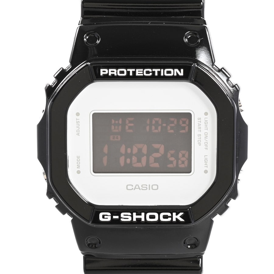 【中古A品】  カシオ G-SHOCK MEDICOM TOY コラボレーションモデル  DW-5600MT-1JR ステンレス 新宿歌舞伎町店