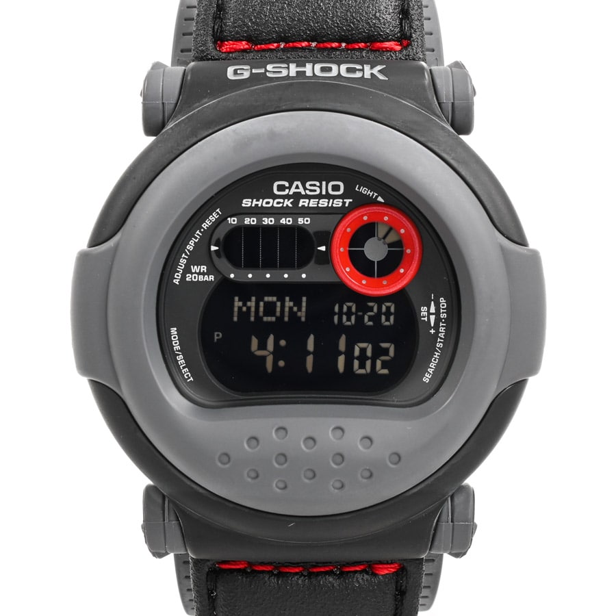 【中古A品】  カシオ G-SHOCK 赤目 ジェイソンモデル  G-001B-1JF ステンレス 元町本店