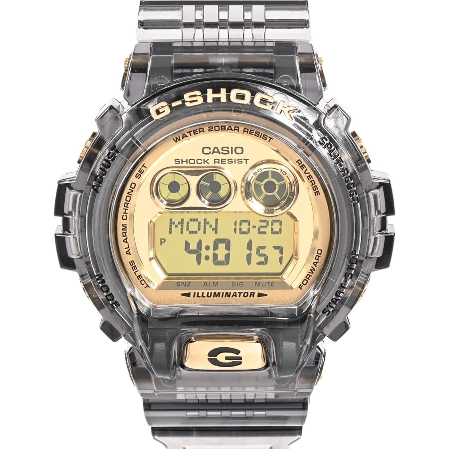 G-SHOCK イエロー ケース:約44mm(実寸)