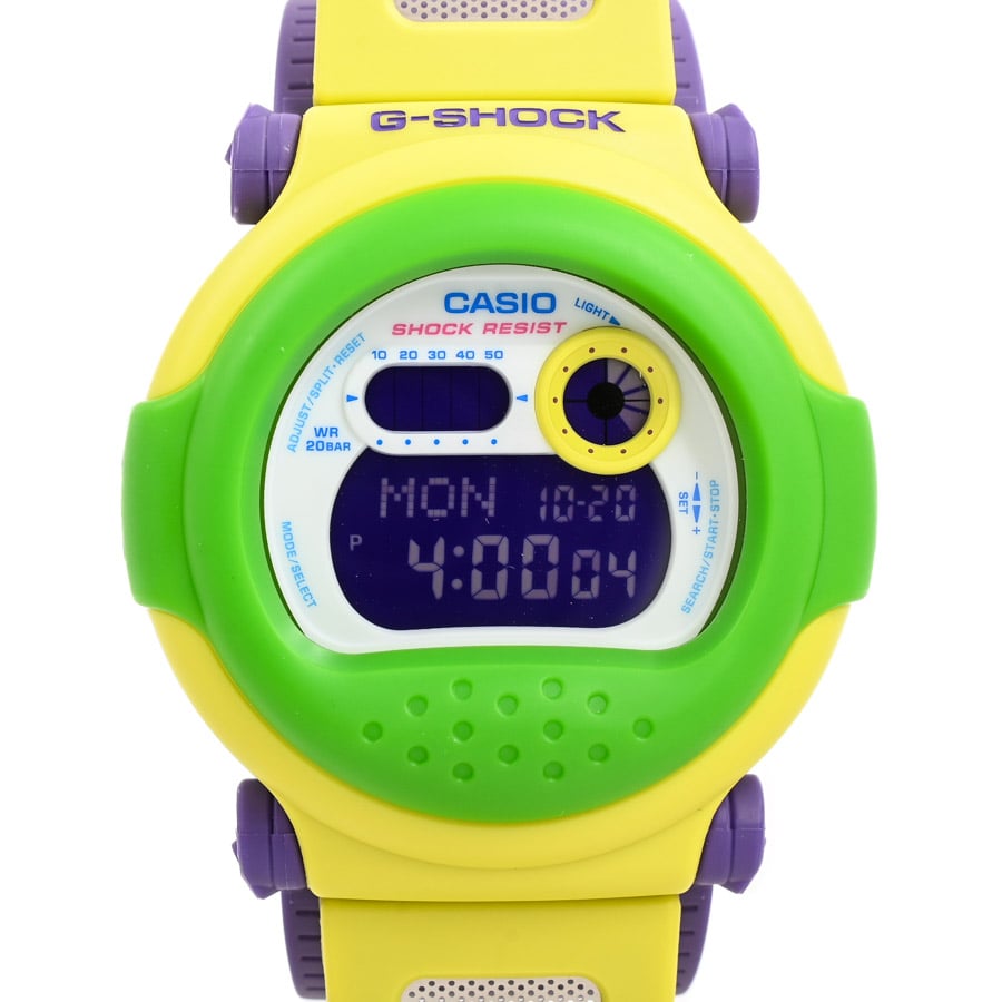 G-SHOCK ジェイソン ハイパーカラーズ ホワイト ケース:約48mm(実寸)
