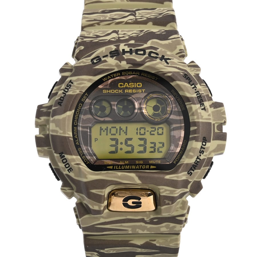 G-SHOCK カモフラージュシリーズ グリーン ケース:約44mm(実寸)