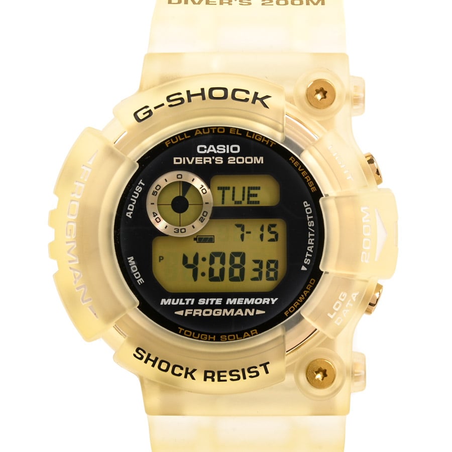 G-SHOCK 25TH Anniversary ブラック ケース:約50mm(実寸)