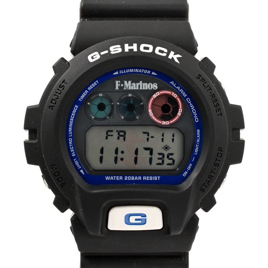 【中古A品】  カシオ G-SHOCK YOKOHAMA・Fマリノス  DW-6900FS ステンレス 元町本店