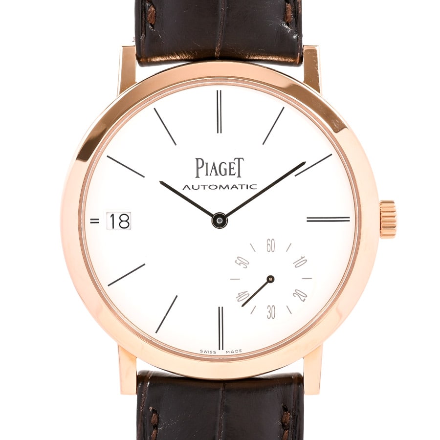アルティプラノ ホワイト / ベルトカラー：ブラック ケース:約39mm(実寸)