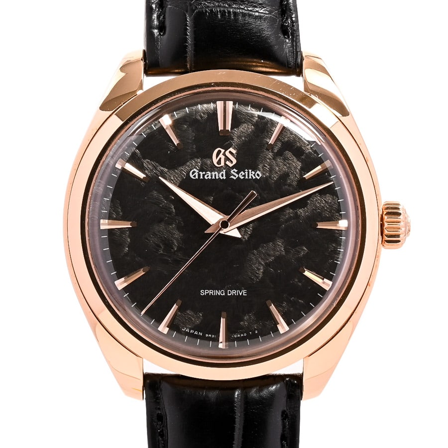 エレガンスコレクション スプリングドライブ 花筏 ブラック / ベルトカラー：ブラック ケース:約39mm(実寸)