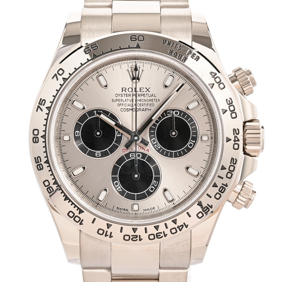 デイトナ シルバー・ブラック ケース:約40mm/ブレスサイズ:約18.5cm