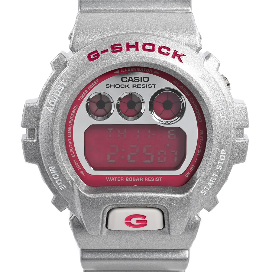 【中古A品】  カシオ G-SHOCK クレイジーカラーズ  DW-6900CB-8JF ステンレス THE YOKOHAMA FRONT