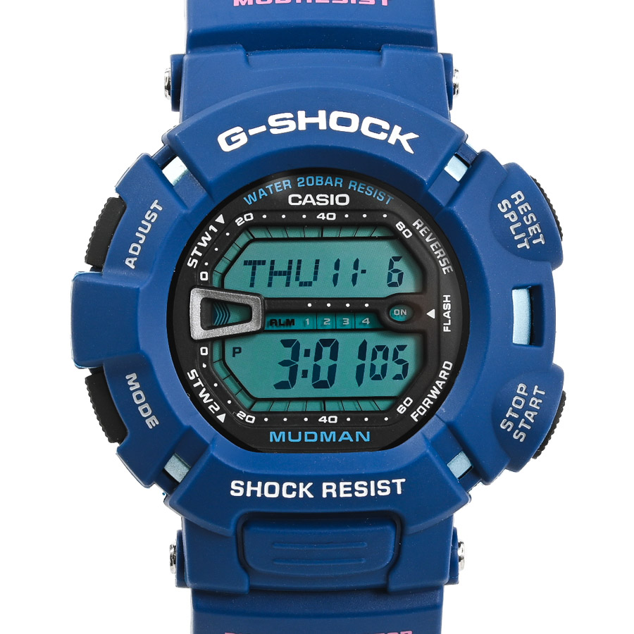 【中古A品】  カシオ G-SHOCK MUDMAN  G-9000MX-2JF ステンレス THE YOKOHAMA FRONT