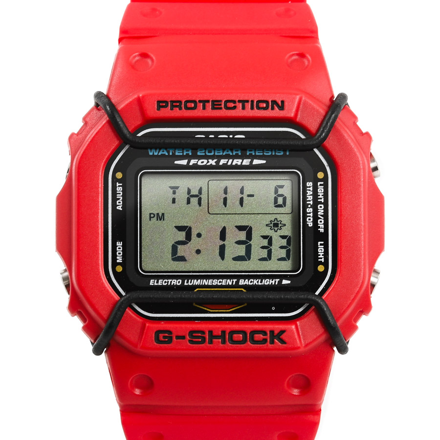 【中古A品】  カシオ G-SHOCK FOX FIRE  GW-5600ED-4 ステンレス THE YOKOHAMA FRONT