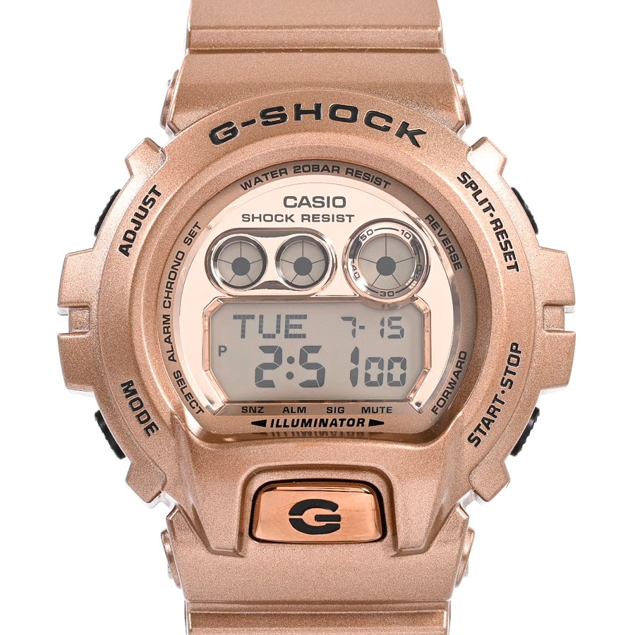 G-SHOCK イエロー ケース:約53.5mm(実寸)