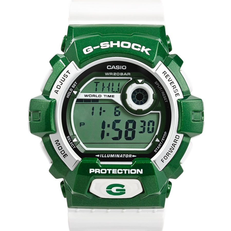 【中古A品】  カシオ G-SHOCK クレイジーカラー  G-8900CS-3JF ステンレス 新宿歌舞伎町店