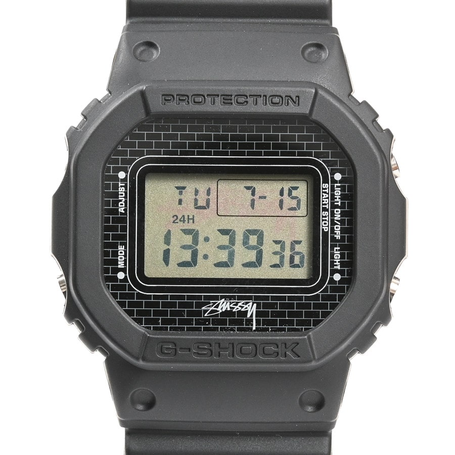 G-SHOCK ステューシーコラボ 2016 ブラック ケース:約43mm(実寸)
