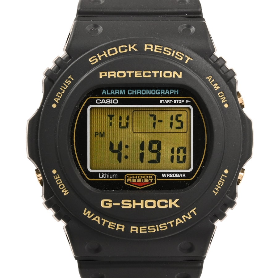 G-SHOCK 35周年 ブラック ケース:約45.5mm(実寸)