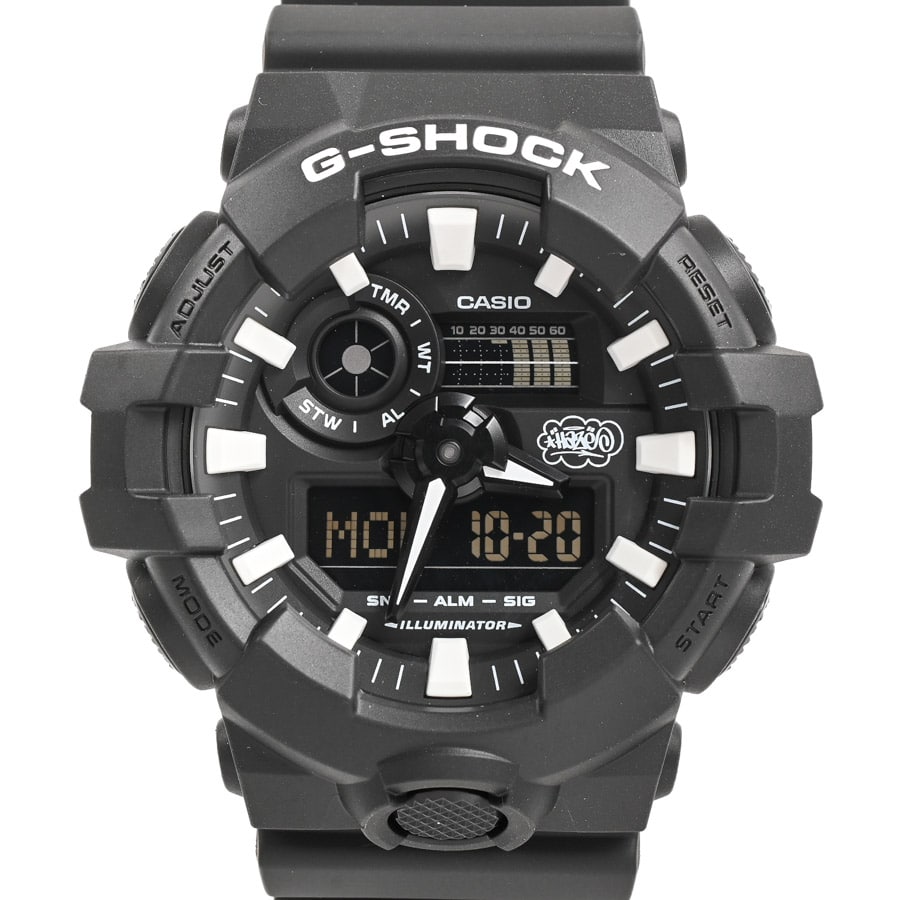 G-SHOCK 35周年記念 ERIC HAZEコラボ ブラック ケース:約53mm(実寸)