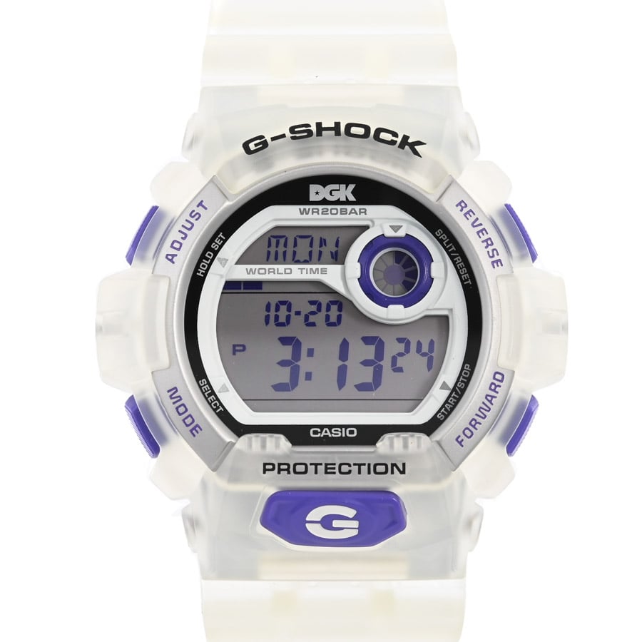 G-SHOCK DGKコラボ ホワイト ケース:約52mm(実寸)