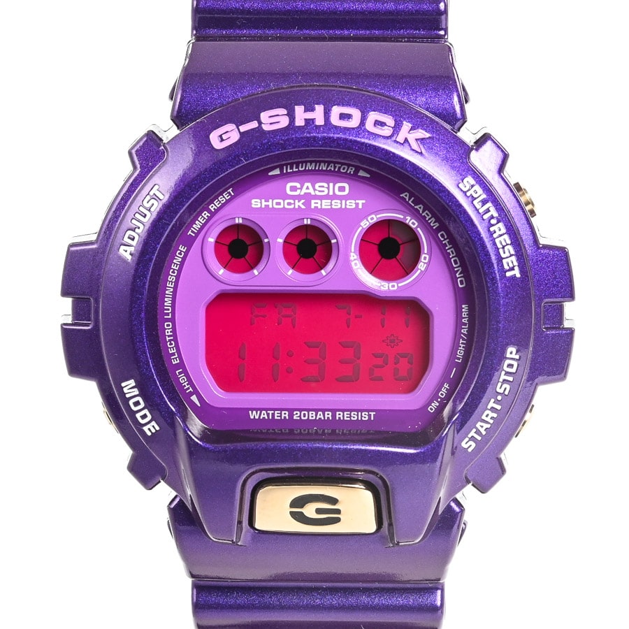 【中古A品】  カシオ G-SHOCK 中野シロウ  DW-6900SW-6JR ステンレス 元町本店