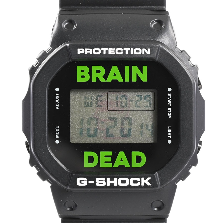【中古A品】  カシオ G-SHOCK BRAIN DEADコラボ  DW-5600VT ステンレス 銀座