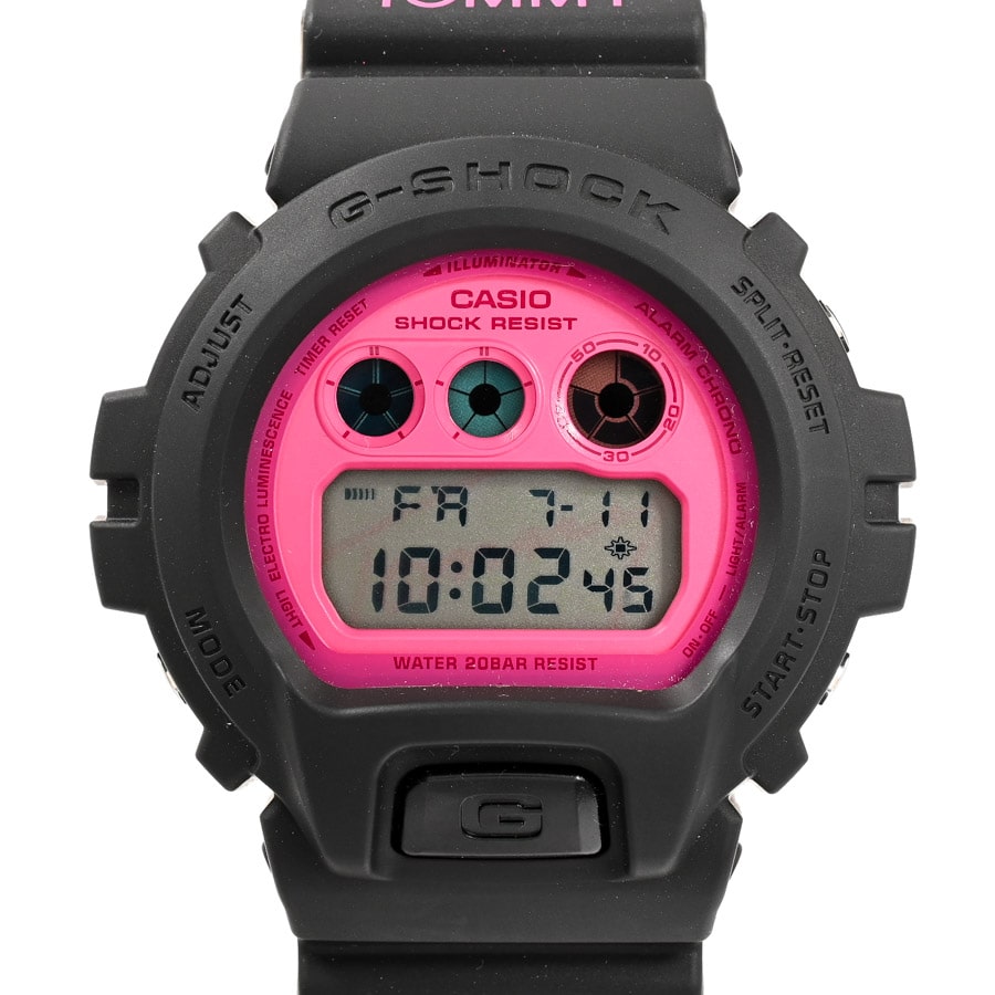 【中古A品】  カシオ G-SHOCK TOMMY1985コラボ  DW-6900FS ステンレス 元町本店