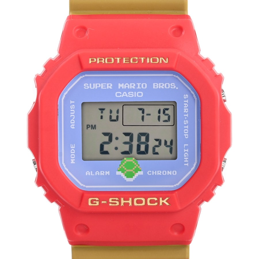 G-SHOCK ブルー ケース:約43.5mm(実寸)