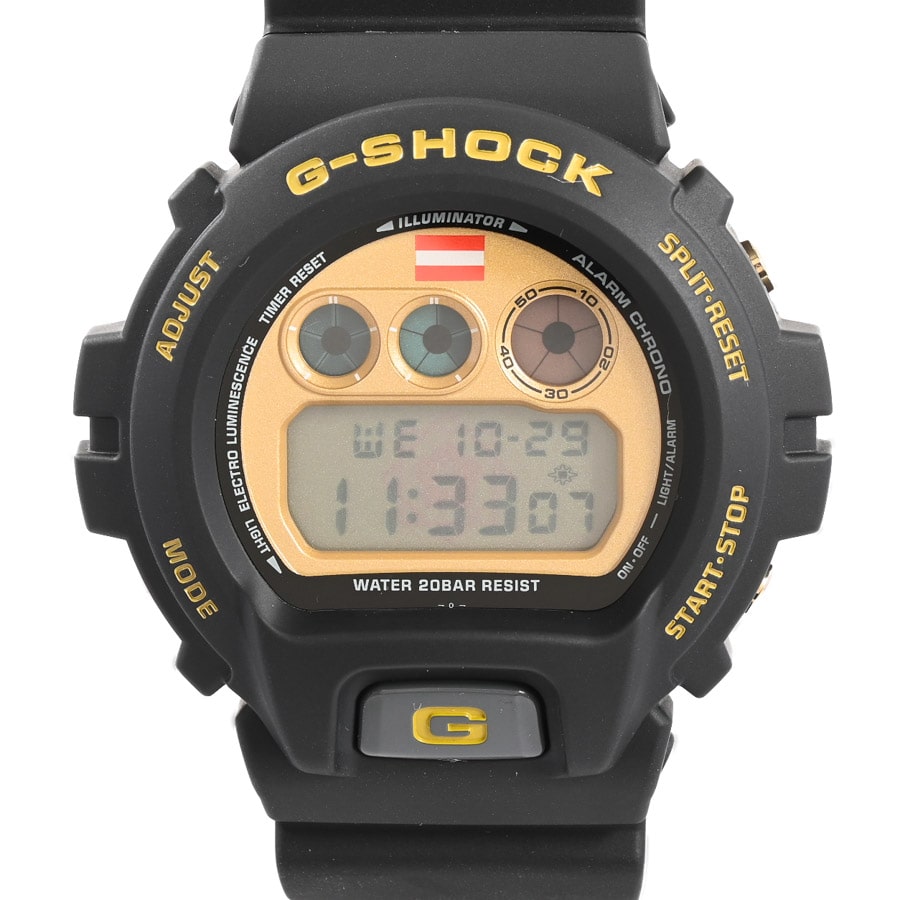 【中古A品】  カシオ G-SHOCK  DW-6900BRYO-9JF ステンレス 銀座