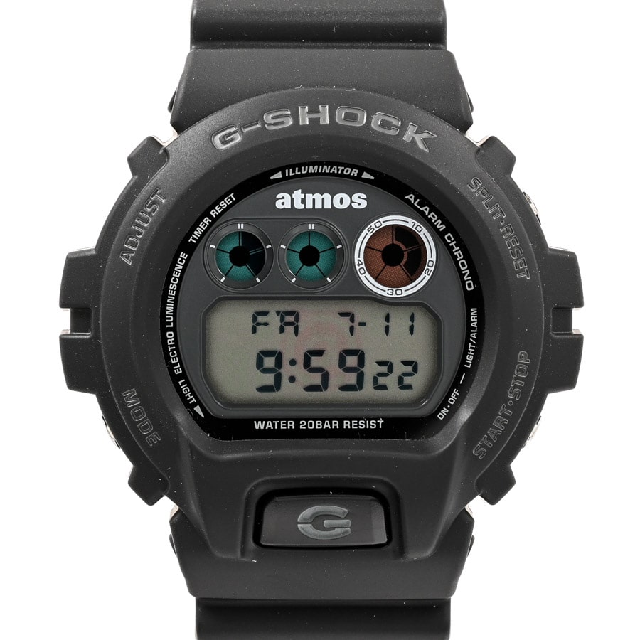 【中古A品】  カシオ G-SHOCK atmosコラボ  DW-6900FS ステンレス 元町本店