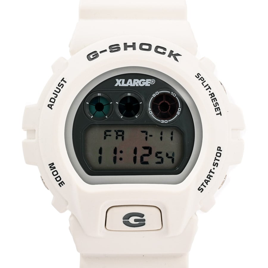 【中古A品】  カシオ G-SHOCK X-LARGEコラボ  DW-6900FS ステンレス 元町本店