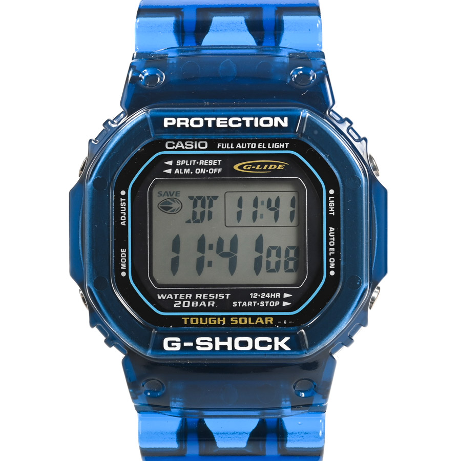 【中古A品】  カシオ G-SHOCK G-LIDE  GL-200-2AJF ステンレス THE YOKOHAMA FRONT