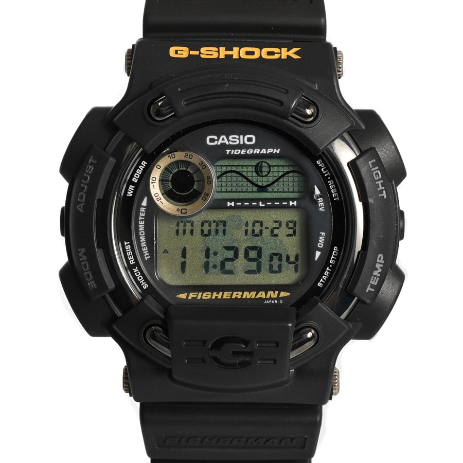 【中古A品】  カシオ G-SHOCK FISHERMAN  DW-8600BM-1T ステンレス 銀座