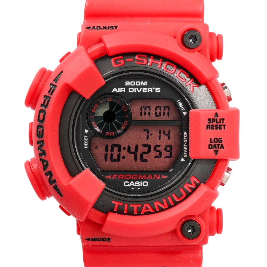 【中古A品】  カシオ G-SHOCK FROGMAN  DW-8200NT2-4JR ステンレス 横浜関内店