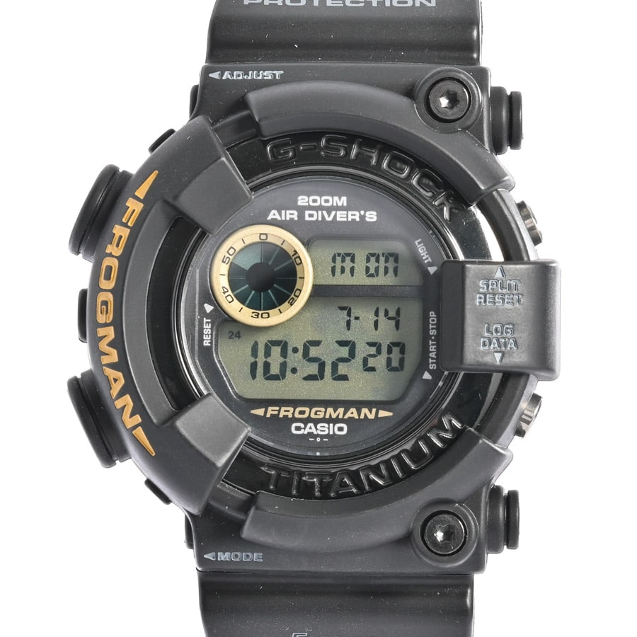 【中古A品】  カシオ G-SHOCK FROGMAN  DW-8200BM-1T ステンレス 横浜関内店