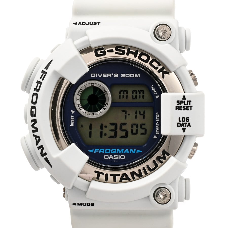 【中古A品】  カシオ G-SHOCK FROGMAN  DW-8200LG-8JR ステンレス 横浜関内店
