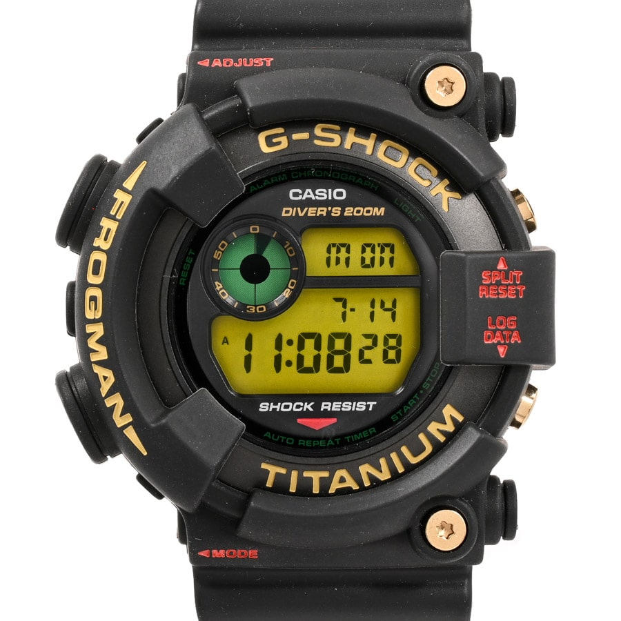 【中古A品】  カシオ G-SHOCK 7th FROGMAN  DW-8201NT-1JR ステンレス 横浜関内店