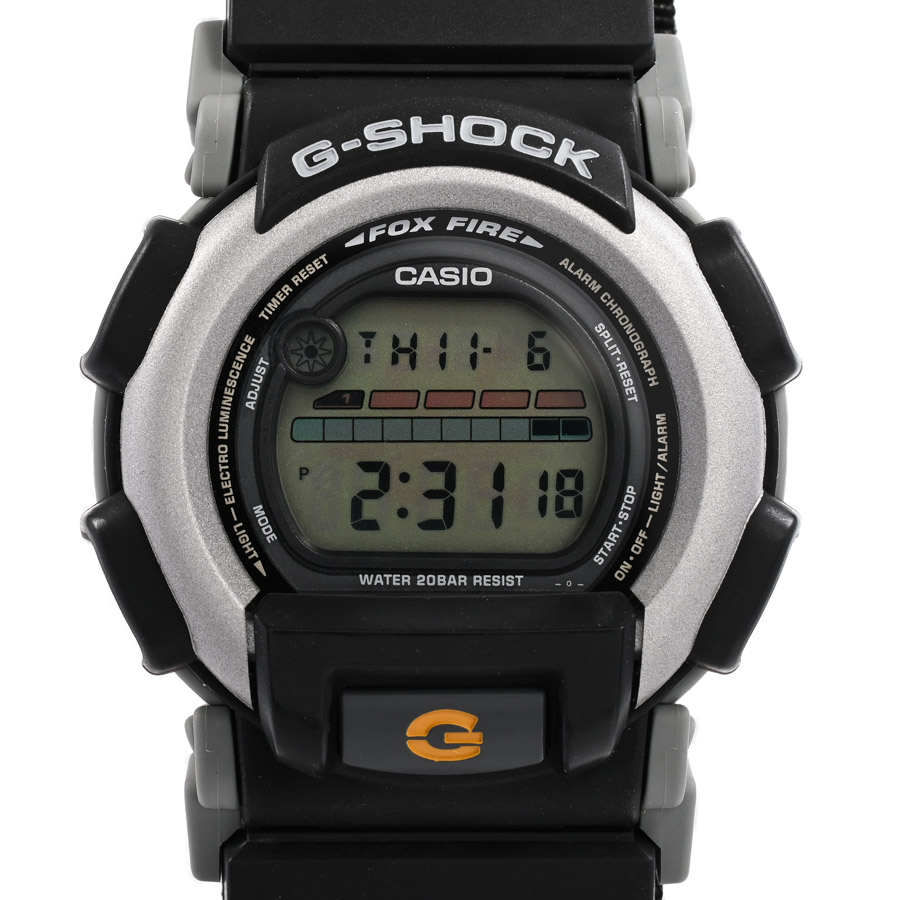 【中古A品】  カシオ G-SHOCK FOX FIRE nexax エスノG  DW-003E-8BT ステンレス THE YOKOHAMA FRONT