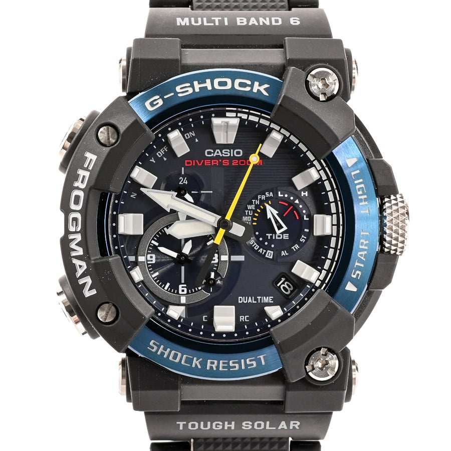 GーSHOCK MASTER OF G SEA FROGMAN ブラック ケース:約53.3mm