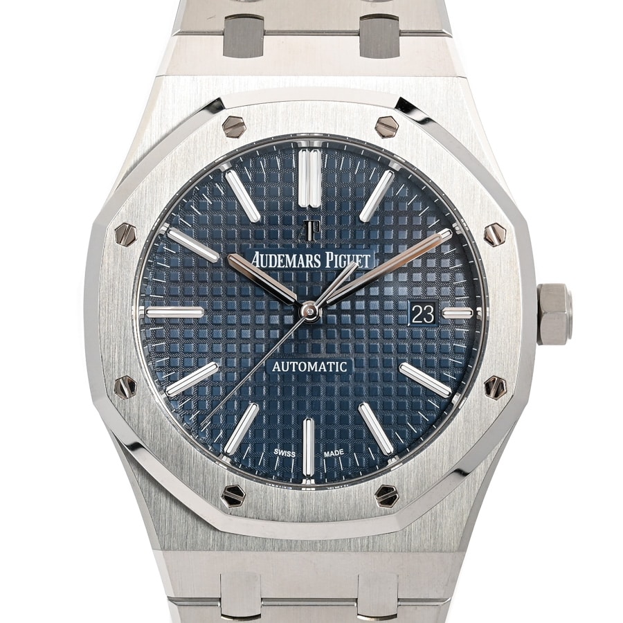 ロイヤルオーク ブルー ケース:約41mm/ブレスサイズ:約18.5cm