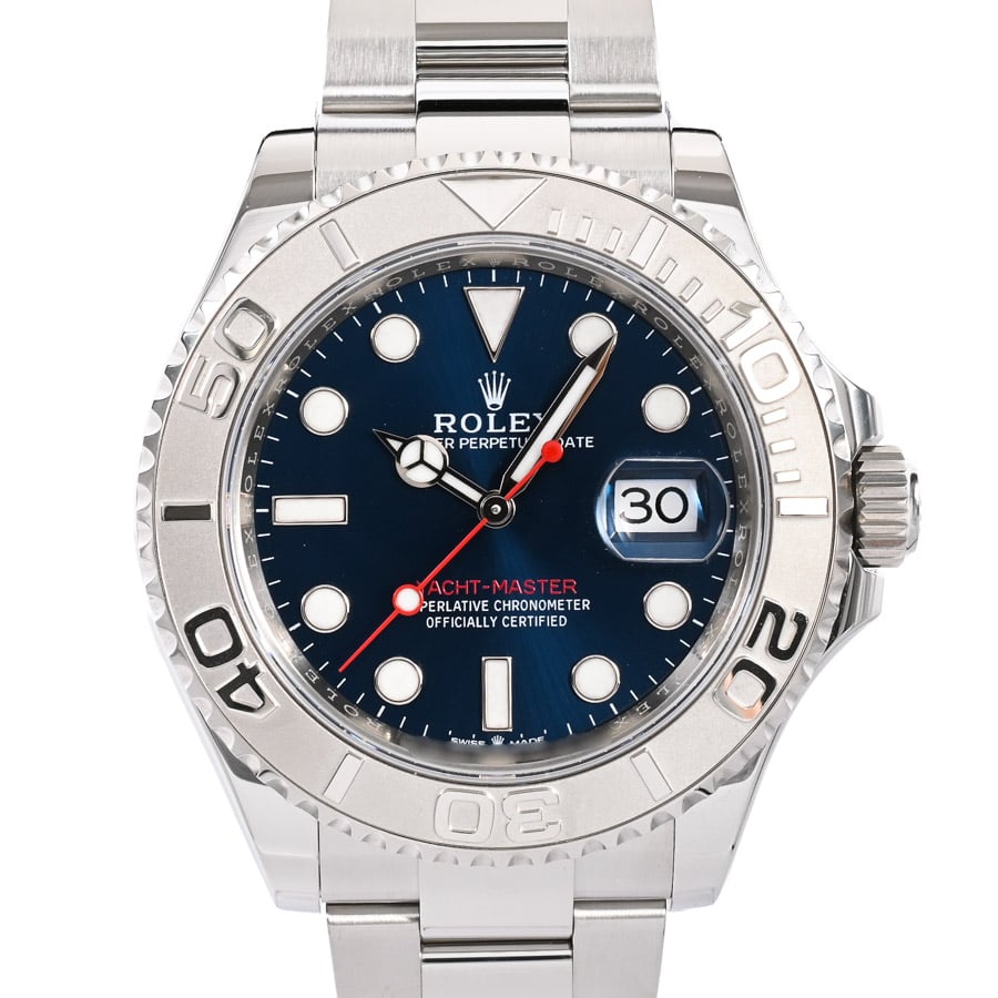 ヨットマスター40 ブルー ケース:約40mm/ブレスサイズ:約18.5cm