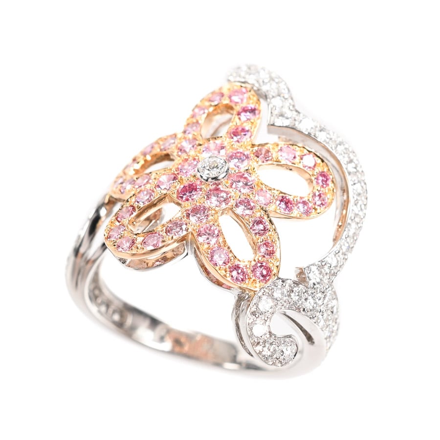 【中古A品】  ヴァンクリーフアーペル ダンテル  VCARE72951 K18WP 新宿歌舞伎町店