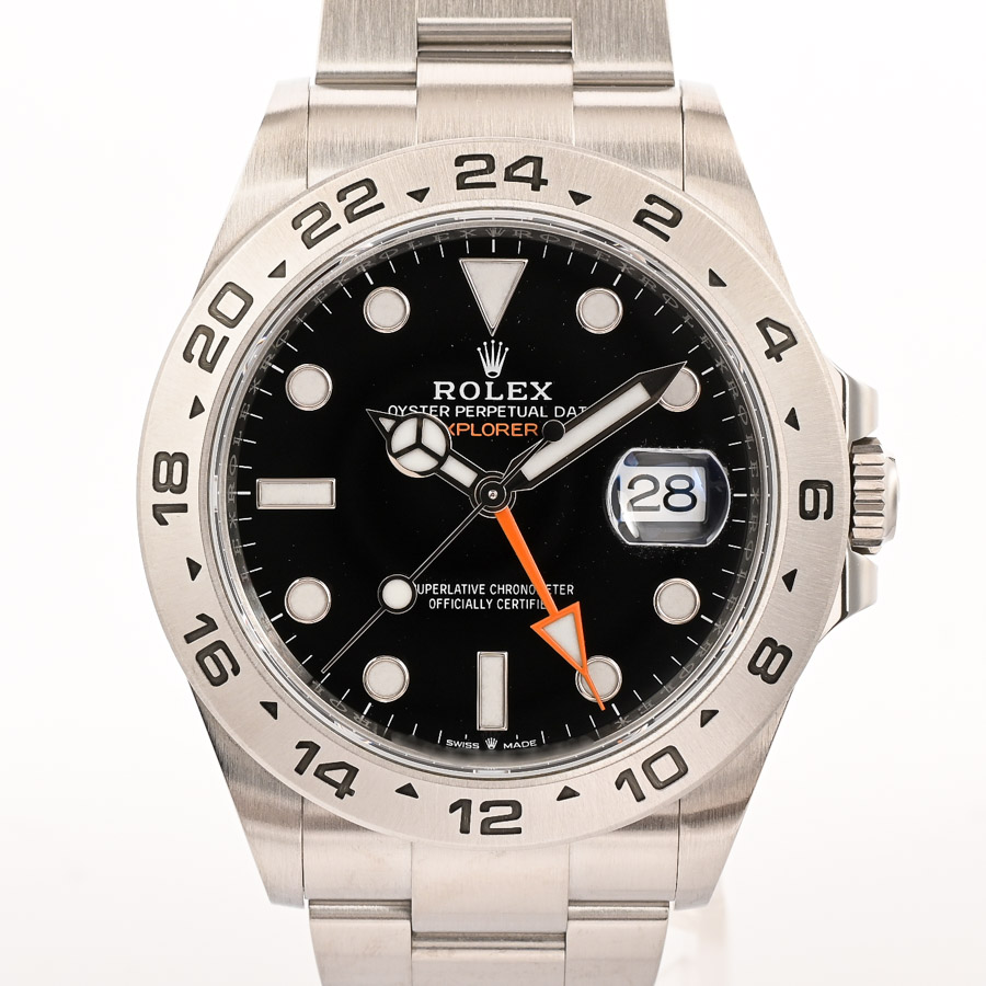 エクスプローラー2 ブラック ケース:約42mm/ブレスサイズ:約19cm