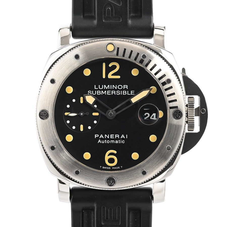 ルミノール サブマーシブル ブラック ケース:約44mm