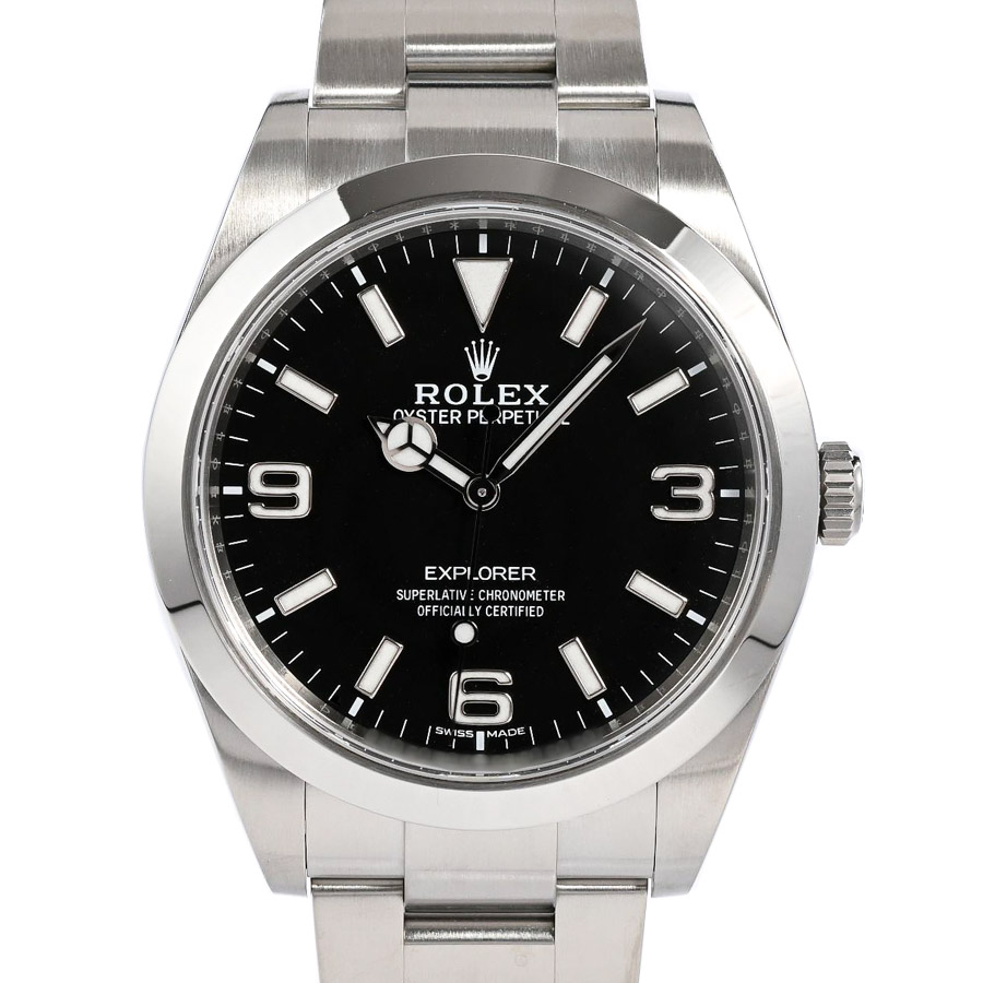 エクスプローラー ブルー369 ケース:約39mm/ブレスサイズ:約18.5cm