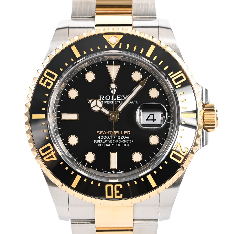シードゥエラー ブラック ケース:約43mm/ブレスサイズ:約18.5cm