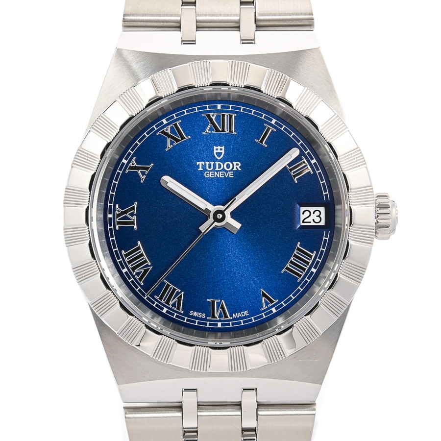 ロイヤル 34mm ブルーローマン ケース:約34mm/ブレスサイズ:約17.5cm