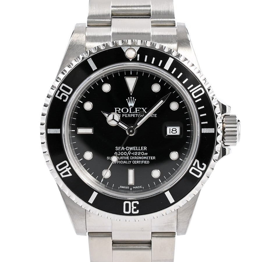 シードゥエラー ブラック ケース:約40mm/ブレスサイズ:約18.5cm