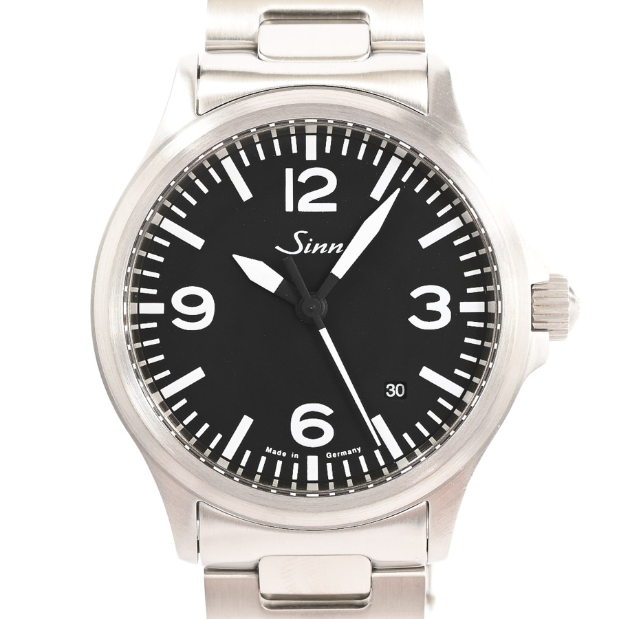 メンズウォッチ ブラック ケース:約38mm(実寸)/ブレスサイズ:約19.5cm