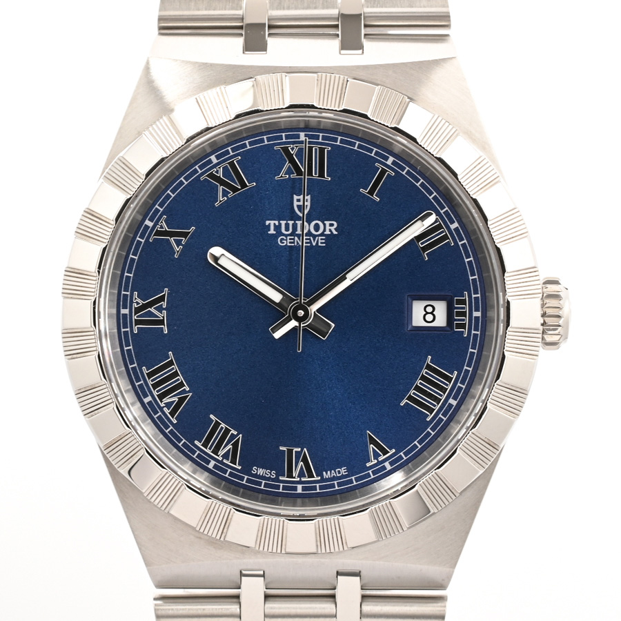 ロイヤル 38mm ブルーローマン ケース:約38mm(実寸)/ブレスサイズ:約19cm