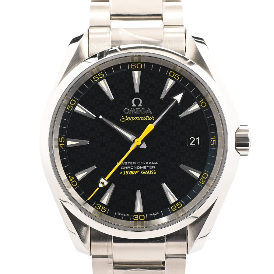 シーマスター アクアテラ 007 ジェームズボンド ブルー ケース:約41.5mm/ブレスサイズ:約18.5cm